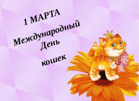 Международный день кошек Международный день кошек.